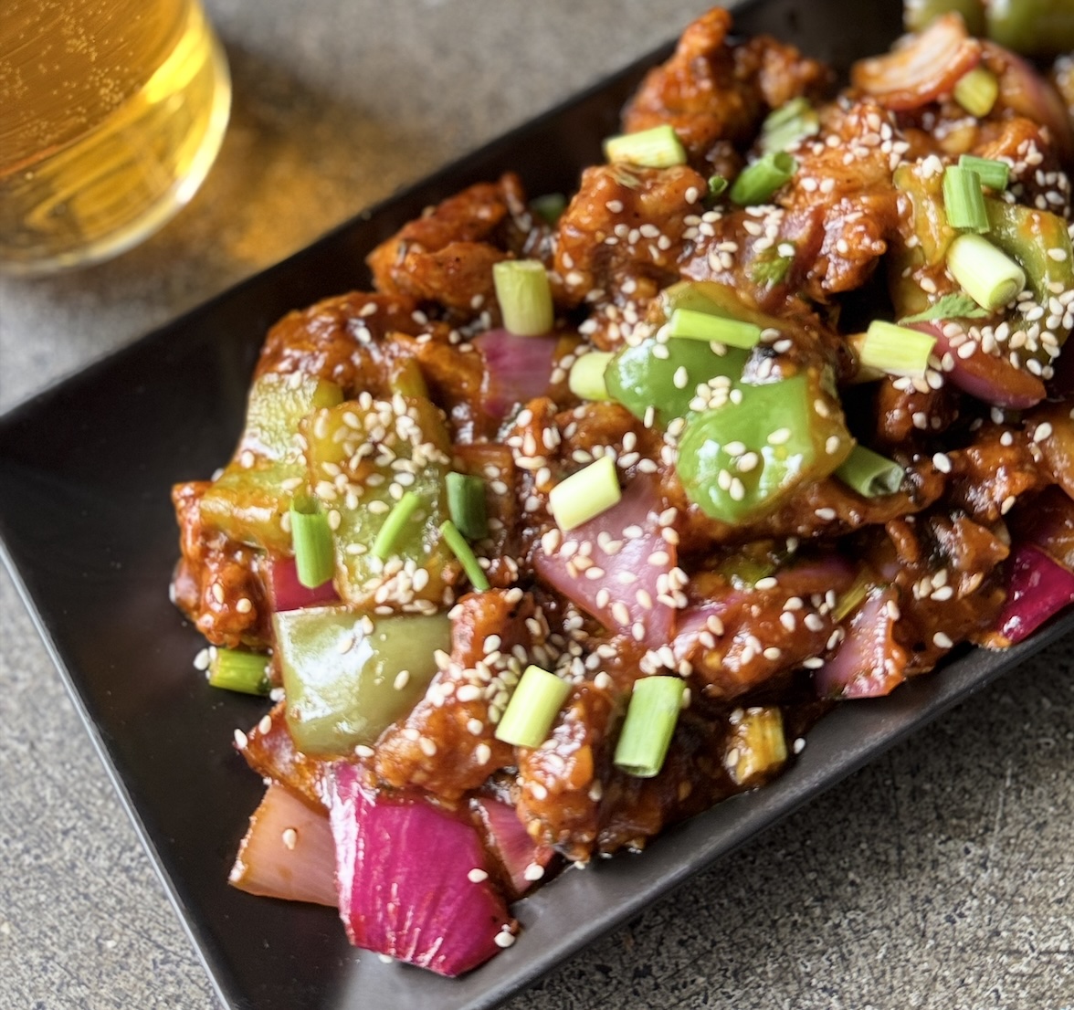 Indo-Chinese chilli chicken