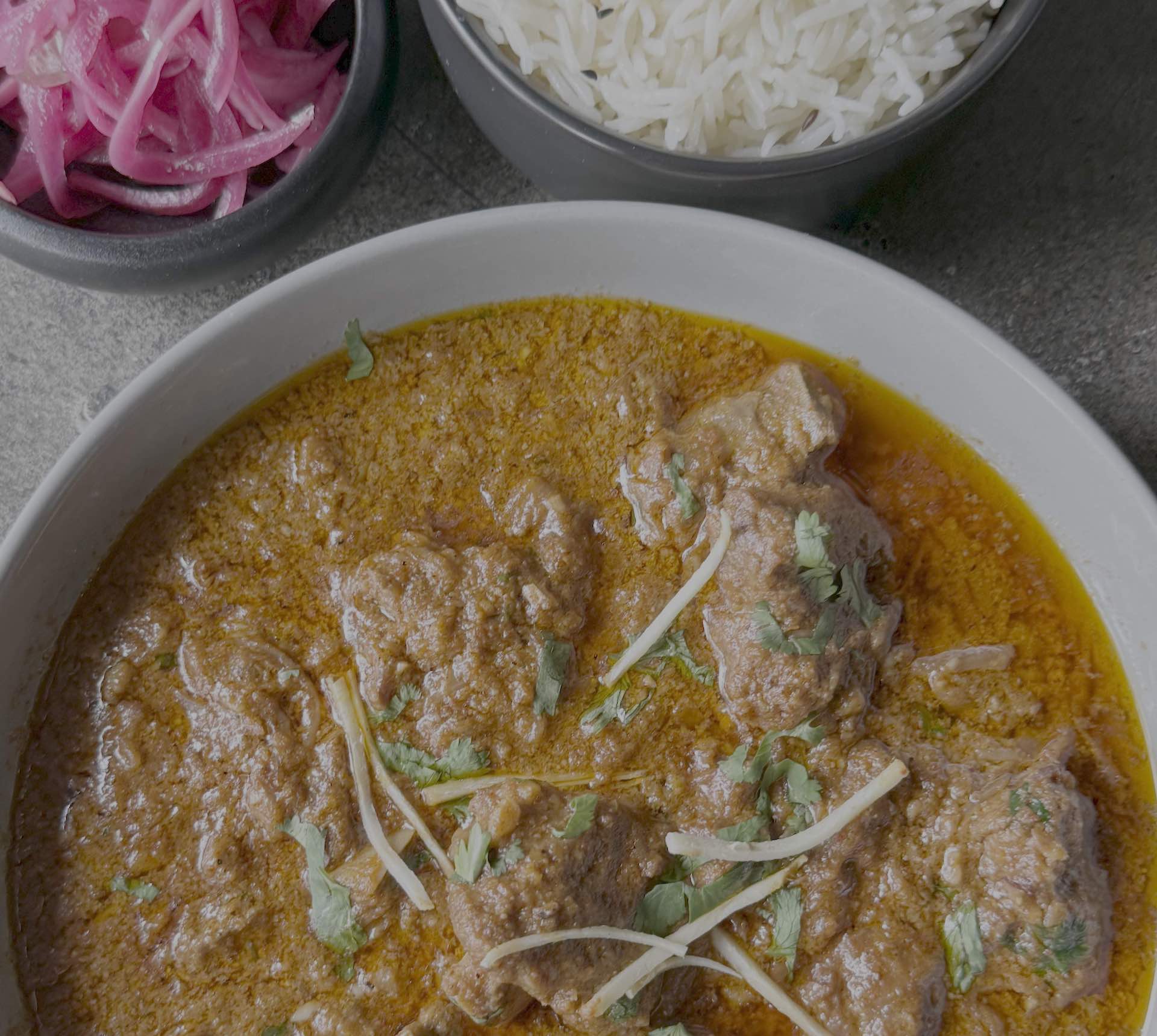 Railway mutton curry